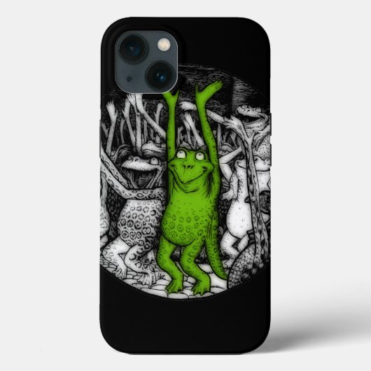 Froschfrosche Case-Mate iPhone Hülle (Rückseite)