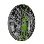 Froschfrosche Dartscheibe (Vorderseite Links)