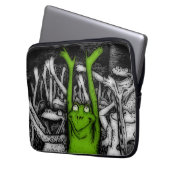 Froschfrosche Laptopschutzhülle (Vorderseite Links)