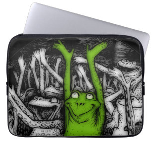 Froschfrosche Laptopschutzhülle