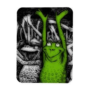 Froschfrosche Magnet