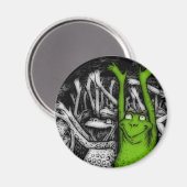 Froschfrosche Magnet (Vorderseite/Rückseite)