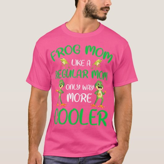 Froschfrösche Mama Toad Mother Day Frog T-Shirt (Vorderseite)