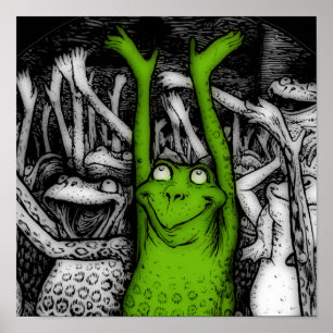 Froschfrosche Poster