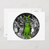 Froschfrosche Postkarte (Vorne/Hinten)