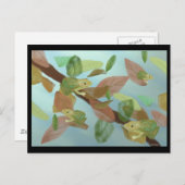 Froschfrosche Postkarte (Vorne/Hinten)
