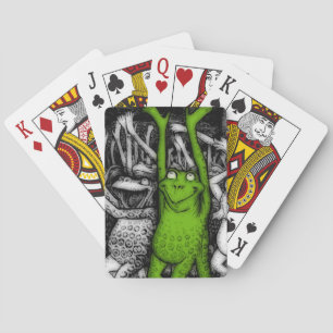 Froschfrosche Spielkarten