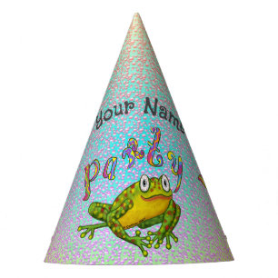 FroschGeburtstag Partyhütchen