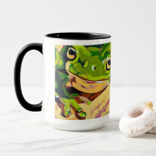 Froschgemälde - Geschenk für Tierliebhaber Tasse