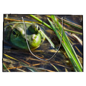 Froschgeschenktasche Große Geschenktüte (Rückseite)