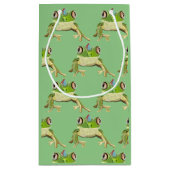 Froschgeschenktasche Kleine Geschenktüte (Rückseite)