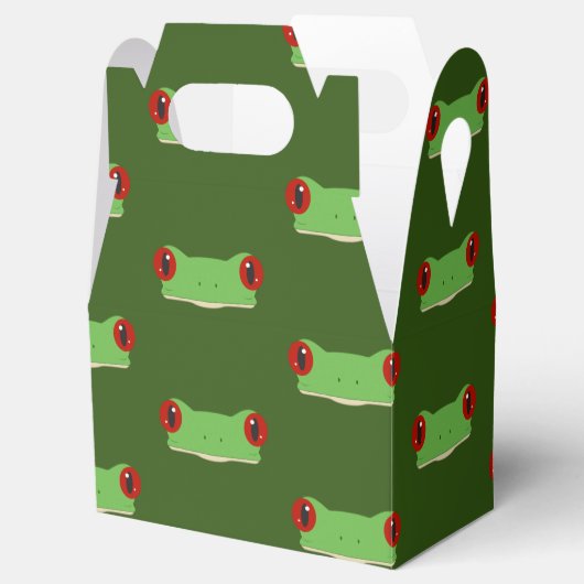 Froschgesicht Geschenkschachtel (Geöffnet)