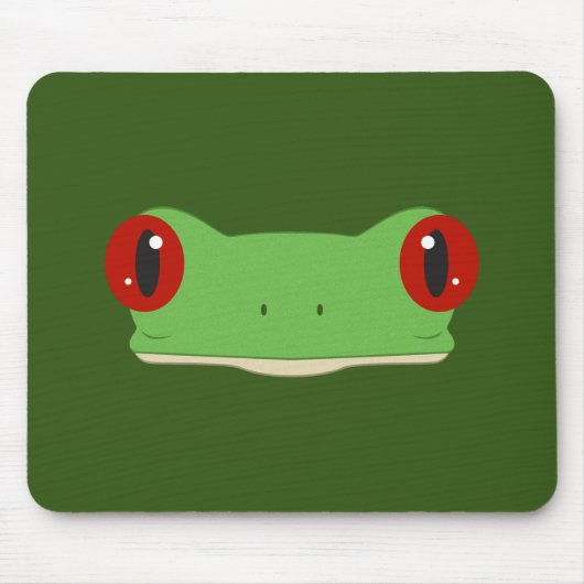 Froschgesicht Mousepad (Vorne)