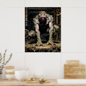 Froschgesicht Poster (Küche)