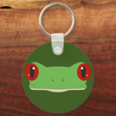 Froschgesicht Schlüsselanhänger (Vorderseite)