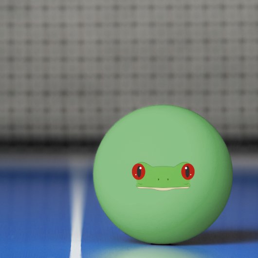 Froschgesicht Tischtennisball (Netto)