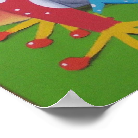 Froschgewächse Poster (Ecke)