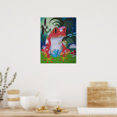 Froschgewächse Poster (Küche)