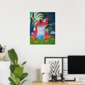 Froschgewächse Poster (Heimbüro)