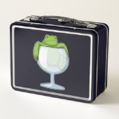 Froschglas Metall Brotdose (Rückseite)