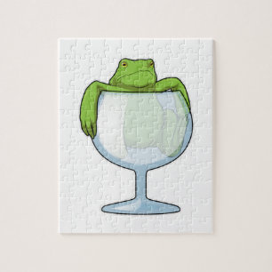 Froschglas Puzzle
