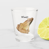 Froschglas Schnapsglas (Vorderseite)