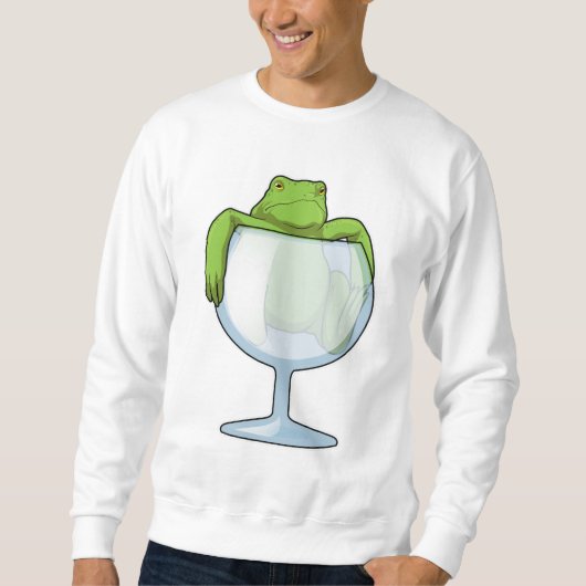 Froschglas Sweatshirt (Vorderseite)