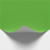 Froschgrün Geschenkpapier (Ecke)