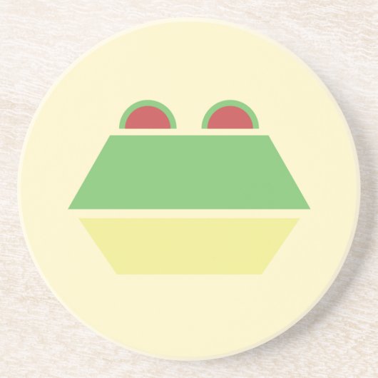 FroschhauptUntersetzer Getränkeuntersetzer (Vorne)