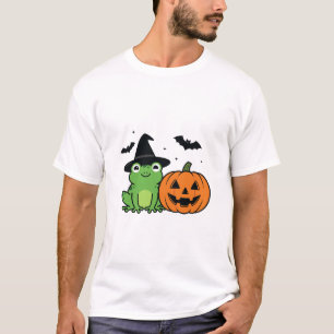 Froschhexe Halloween Gruselige Amphibien-Koven T-Shirt