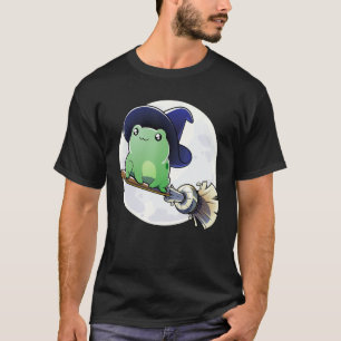 Froschhexen-Shirt - Witziges Toad Halloween Kosten T-Shirt