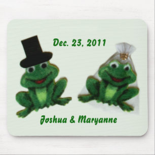 Froschhochzeit - Mousepad
