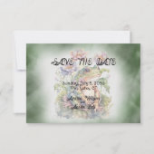 Froschhochzeit Save The Date (Vorderseite)