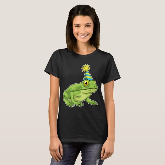 Froschhut aus Party T-Shirt (Vorne ganz)