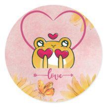 Froschige Liebe: Herz hüpfen