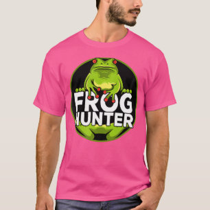 Froschjäger oder Amphibienfänger für Froschfisch T-Shirt