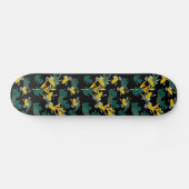 Froschjungle Muster Skateboard (Horizontal)