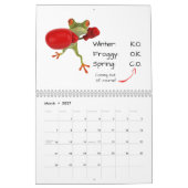 Froschkalender 2023 kalender (Mär 2027)