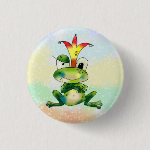 Froschkönig Button