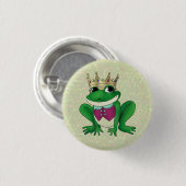 Froschkönig Button (Vorne & Hinten)