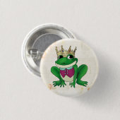 Froschkönig Button (Vorne & Hinten)