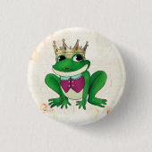 Froschkönig Button (Vorderseite)