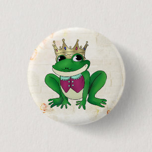 Froschkönig Button
