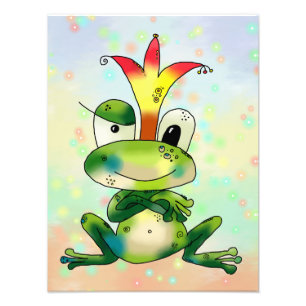 Froschkönig Fotodruck