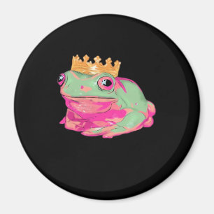 Froschkönig Funky Meme Klassischer Stil Magnet