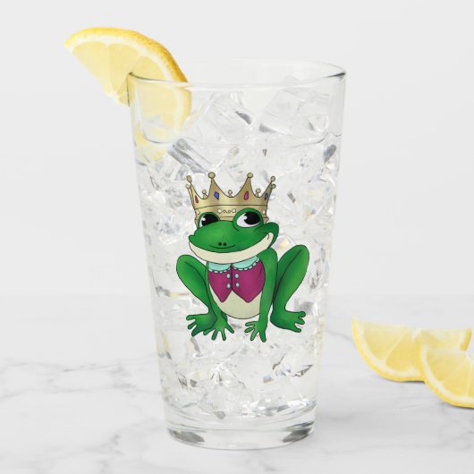 Froschkönig Glas (Vorderseite Ice)