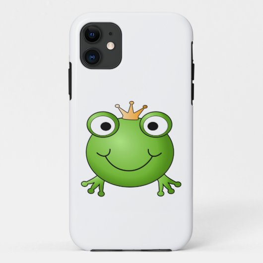 Froschkönig. Glücklicher Frosch Case-Mate iPhone Hülle (Rückseite)