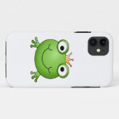 Froschkönig. Glücklicher Frosch Case-Mate iPhone Hülle (Rückseite (Horizontal))