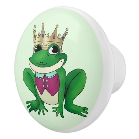 Froschkönig Keramikknauf (Rechts)