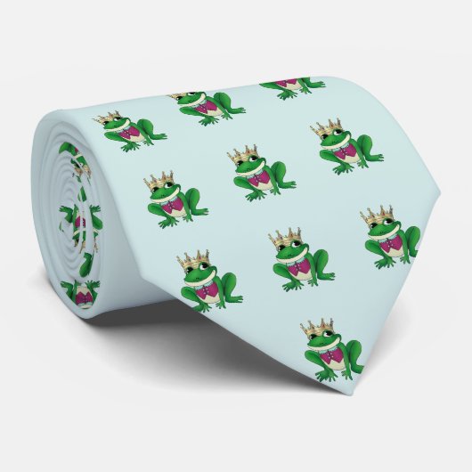 Froschkönig Krawatte (Gerollt)